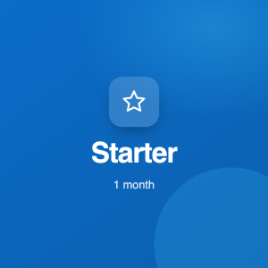 Starter Plan — 1 month