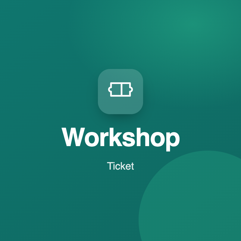Workshop Ticket